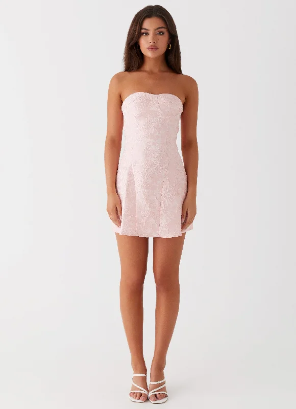 So Stylish Mini Dress - Pink