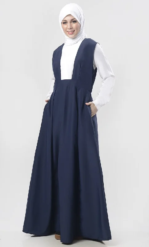 Unique Style Abaya With Inner Shirt