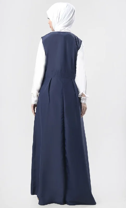 Unique Style Abaya With Inner Shirt