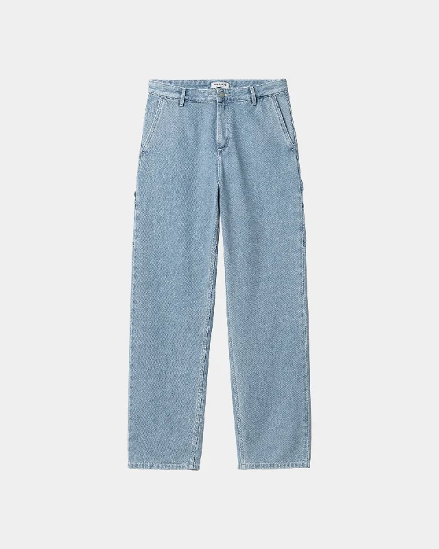 Pierce Pant Straight - Denim | Blue (stone bleached)