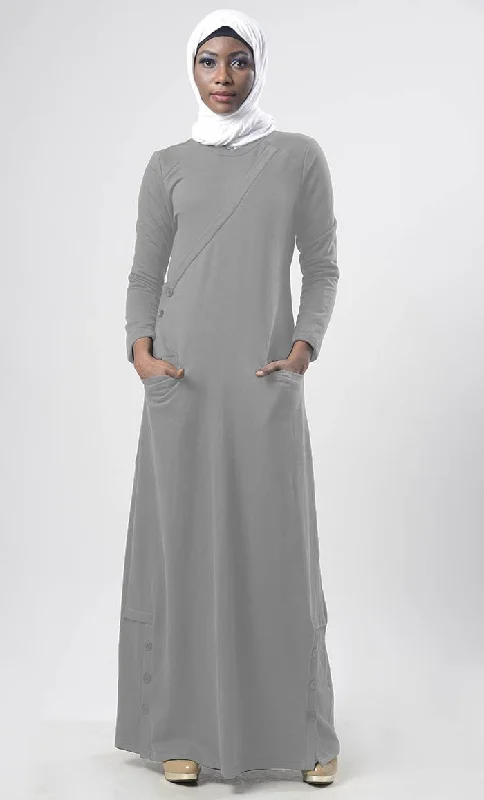 Warm Winter Fleece Abaya