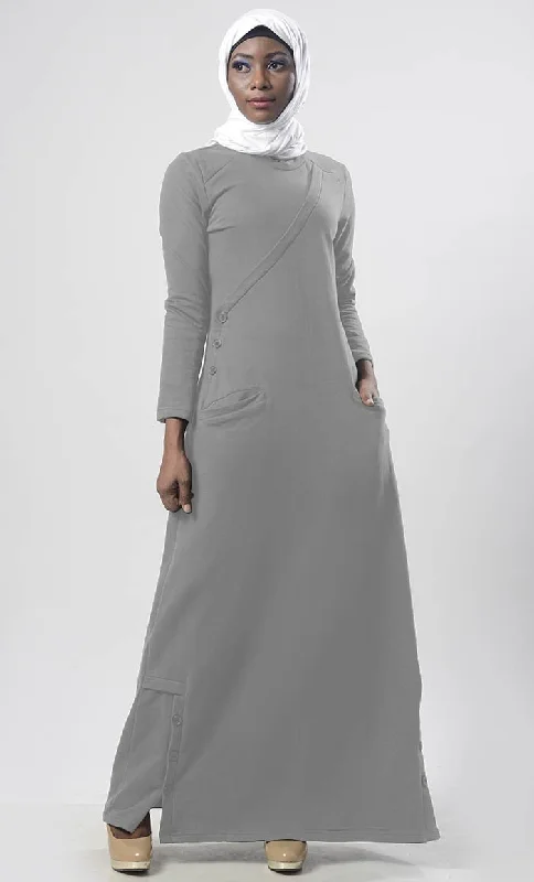 Warm Winter Fleece Abaya