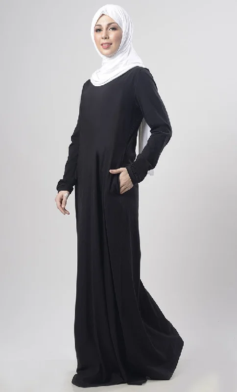 Warm Winter Jersey Abaya