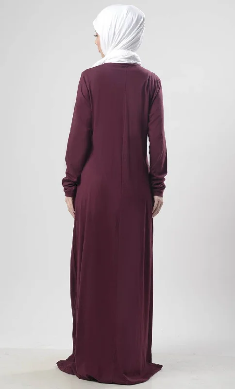 Warm Winter Jersey Abaya