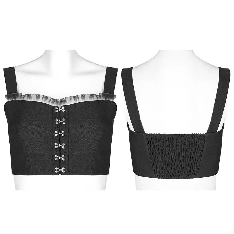 Women's Grunge Crisscross Bustier